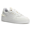 Cruyff Endorsed Tennis Sneakers Bianche In Pelle Da Uomo