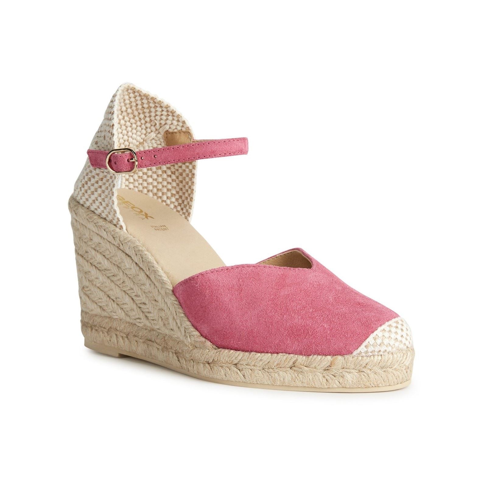 Geox D GELSA Sandali In Pelle Da Donna Color Ciclamino