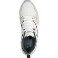 Skechers Uno Retro One Sneakers Da Uomo In Pelle Bianca/Grigia