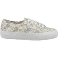 Superga 2750 Floral Print Sneakers Da Donna In Cotone Bianco/Stampa Floreale