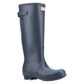 Hunter Original Tall Back Adjustable Stivali Di Gomma Da Donna Blu Scuro