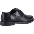 Hush Puppies Verity Slip On Scarpe Nere Stringate Brogue Da Donna In Pelle