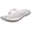 Crocs Crocband Flip Ciabatte Bianche In Gomma Croslite