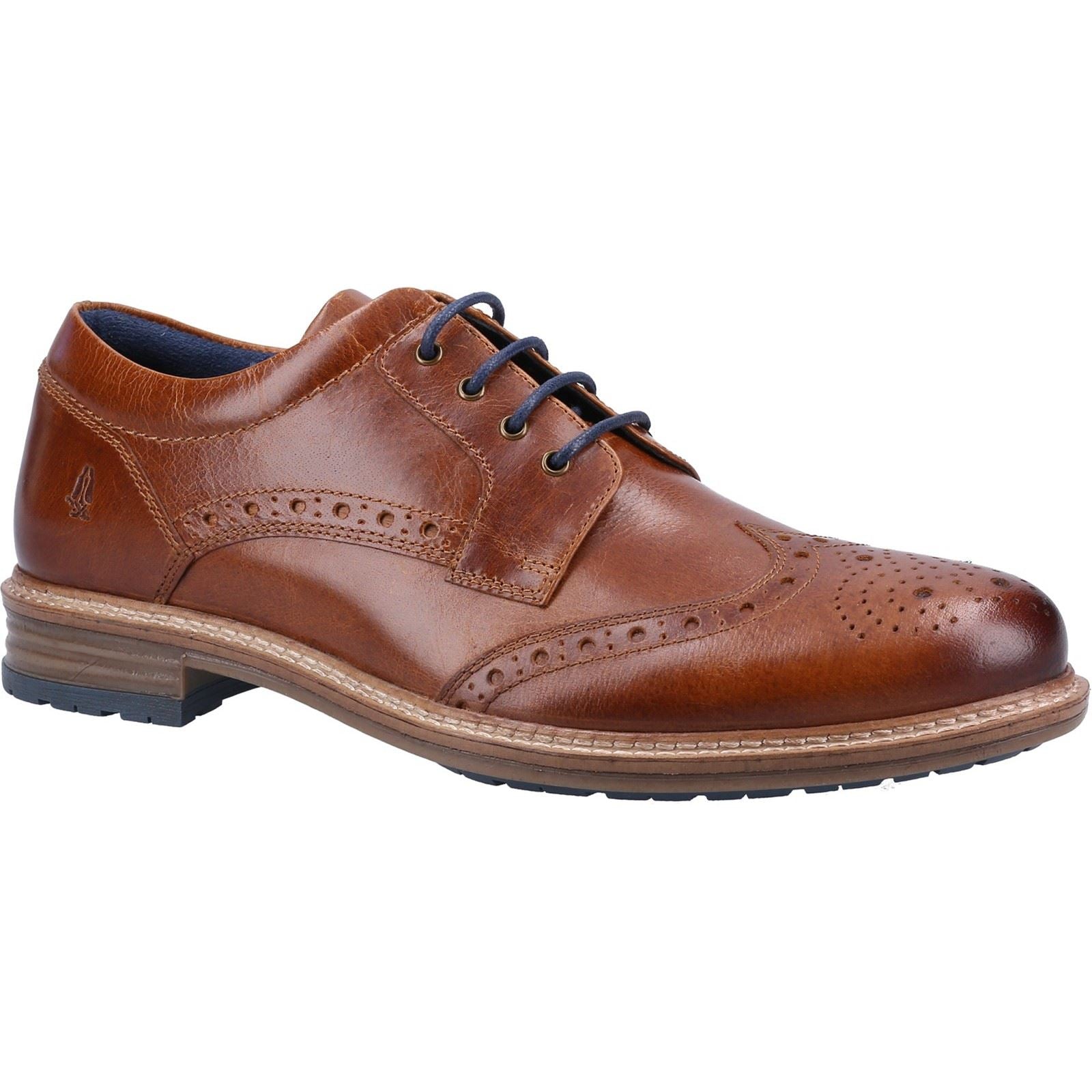 Hush Puppies Jayden Scarpe Brogue In Pelle Marrone Da Uomo