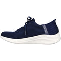 Skechers Ultra Flex 3.0 Brilliant Path Sneakers Da Donna In Tessuto Blu Scuro