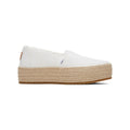 TOMS Valencia Espadrillas Bianche Da Donna In 100% Cotone