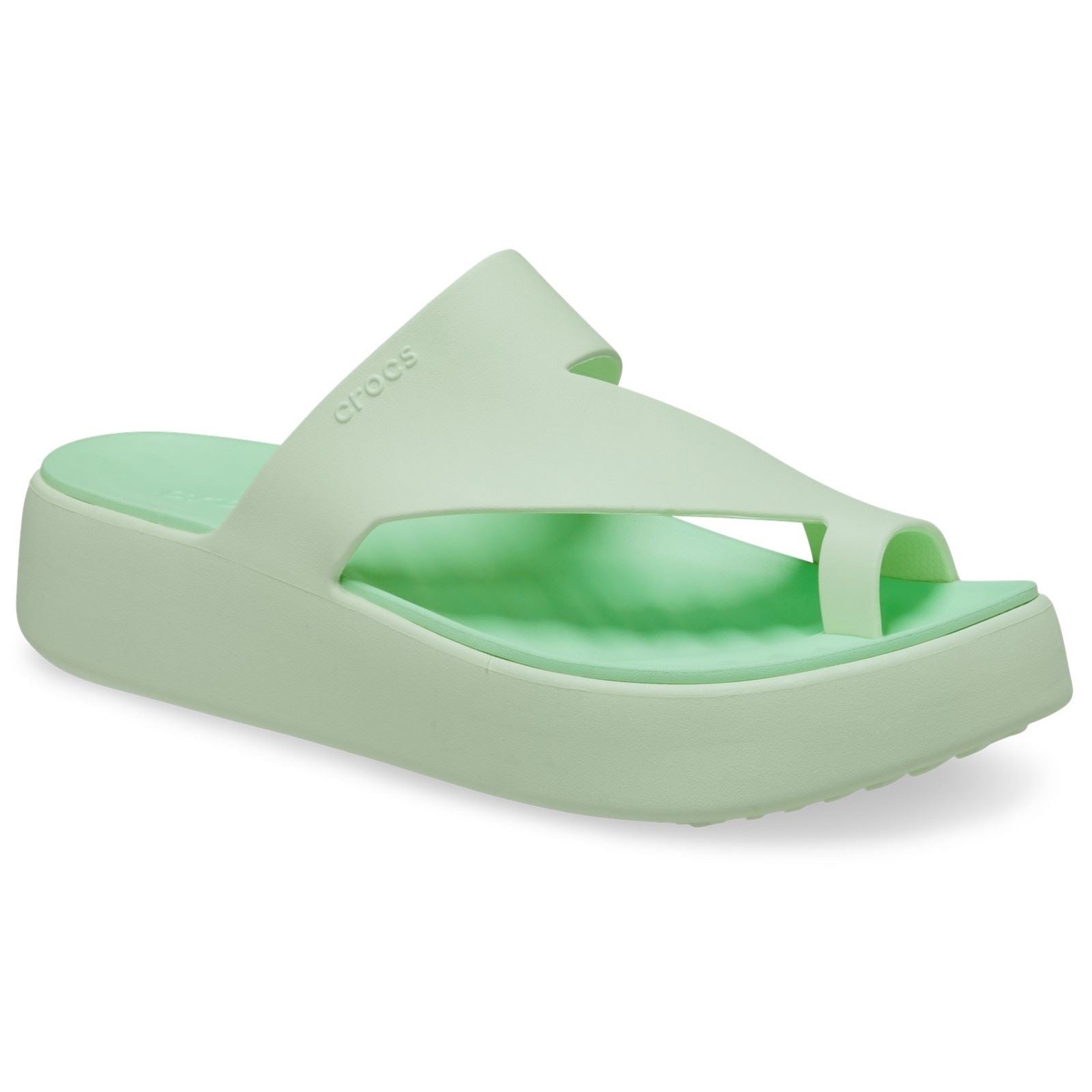 Crocs Getaway Platform Sandali Da Donna In Tinta Giada In Termoplastica