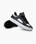 Cruyff Kickturn Sneakers Grigie In Pelle Da Uomo