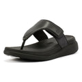 FitFlop F-Mode Go Adjustable Flatform Sandali Neri Da Donna