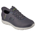 Skechers Slip-ins: Summits High Range Sneakers Da Uomo In Poliestere Color Carbone