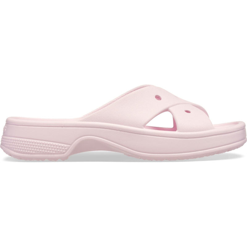 Crocs Classic Cross Strap Sandali Da Donna Rosa In Materiale Termoplastico