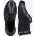 Hush Puppies Triton Scarpe Stringate In Pelle Da Uomo Nere