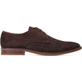Base London Bronte Scarpe Oxford In Pelle Scura Da Uomo Marrone Scuro