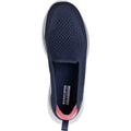 Skechers GO WALK 7 Vina Scarpe Da Ginnastica Da Donna In Tessuto Blu Navy/Corallo