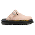 Dr. Martens Zebzag EH Mules Rosa In Camoscio Da Donna