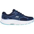 Skechers Performance GO RUN Consistent 2.0 Advantage Sneakers Da Donna In Pelle Blu/Navy