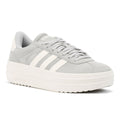 Adidas VL Court Bold Scarpe Da Ginnastica Grigie In Pelle Da Donna