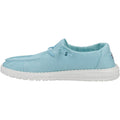 HEYDUDE Wendy Canvas Mocassini Turchesi In Cotone Al 100% Da Donna