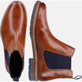 Hush Puppies Justin Chelsea Stivali Da Uomo In Pelle Color Tan