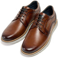 Pod Finch Scarpe Stringate Da Uomo In Pelle Color Cognac