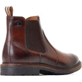 Base London Bloom Stivali Da Uomo In Pelle Marrone Bruciata