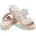 Crocs Brooklyn Buckle Sandali Da Donna In Quarzo
