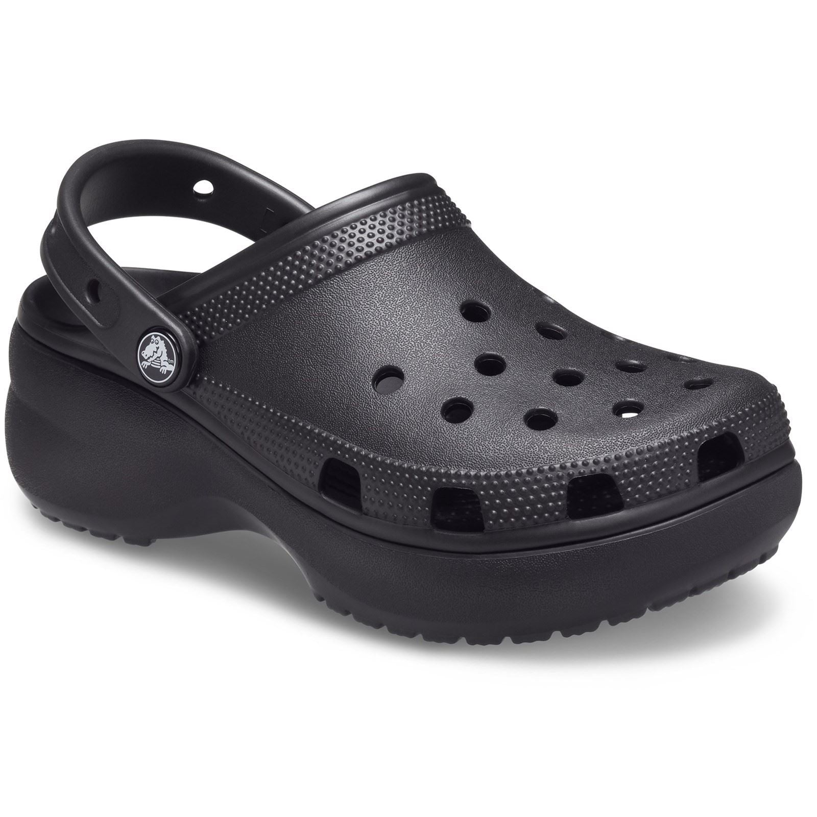 Crocs Classic Platform Ciabatte Nere Da Donna In Termoplastica