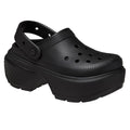 Crocs Stomp Clog Ciabatte Nere In Termoplastica
