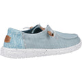 HEYDUDE Wendy Heathered Slub Tropical Mocassini Blu Da Donna