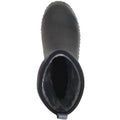 Muck Boots Muckster II Mid Stivali Di Gomma A Quadri Neri/Grigi.