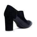 Geox D PHEBY Tacchi Neri In Pelle Di Nappa Da Donna