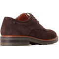 Base London Hatfield Scarpe Stringate In Pelle Marrone Scuro Da Uomo