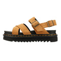 Dr. Martens Voss II EH Sandali Da Donna In Camoscio Marrone