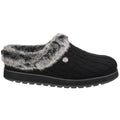 Skechers Keepsakes Ice Angel Pantofole Nere Da Donna In Poliestere