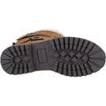 Hush Puppies Winnie Stivali In Pelle Da Donna Color Cammello.