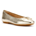 FitFlop Delicato Scarpe Basse In Pelle Dorata Da Donna