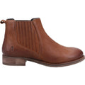 Hush Puppies Edith Stivali In Pelle Da Donna Color Cammello.