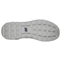 Skechers Track Knockhill Sneakers Da Uomo In Pelle Blu/Arancione