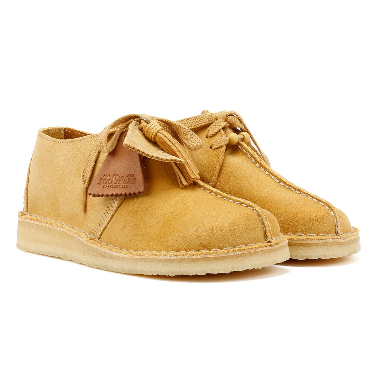 Clarks Originals Desert Trek Scarpe Marroni In Camoscio Da Donna