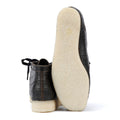 Clarks Originals Wallabee Boot Harajuku Stivali Neri In Pelle Da Donna