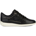 Geox D MYRIA Sneakers Nere Da Donna In Ecopelle