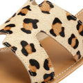 Tower London Cut Out Ciabatte Da Donna In Pelle Beige