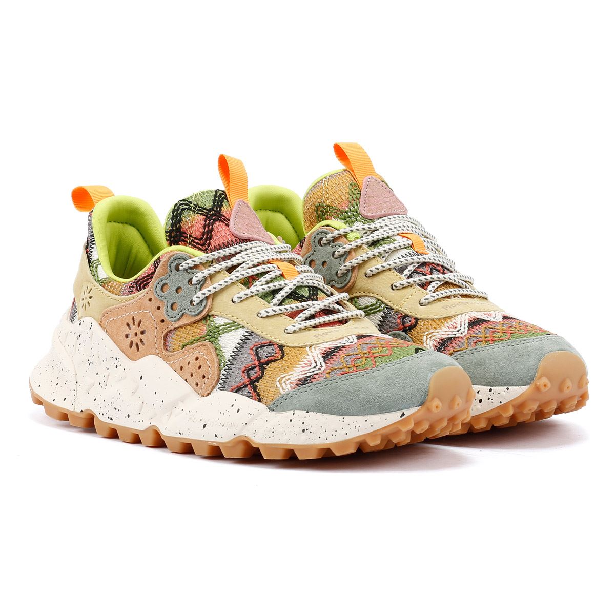 Flower Mountain Kotetsu Scarpe Da Ginnastica Verdi Da Donna