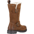 Hush Puppies Winnie Stivali In Pelle Da Donna Color Cammello.