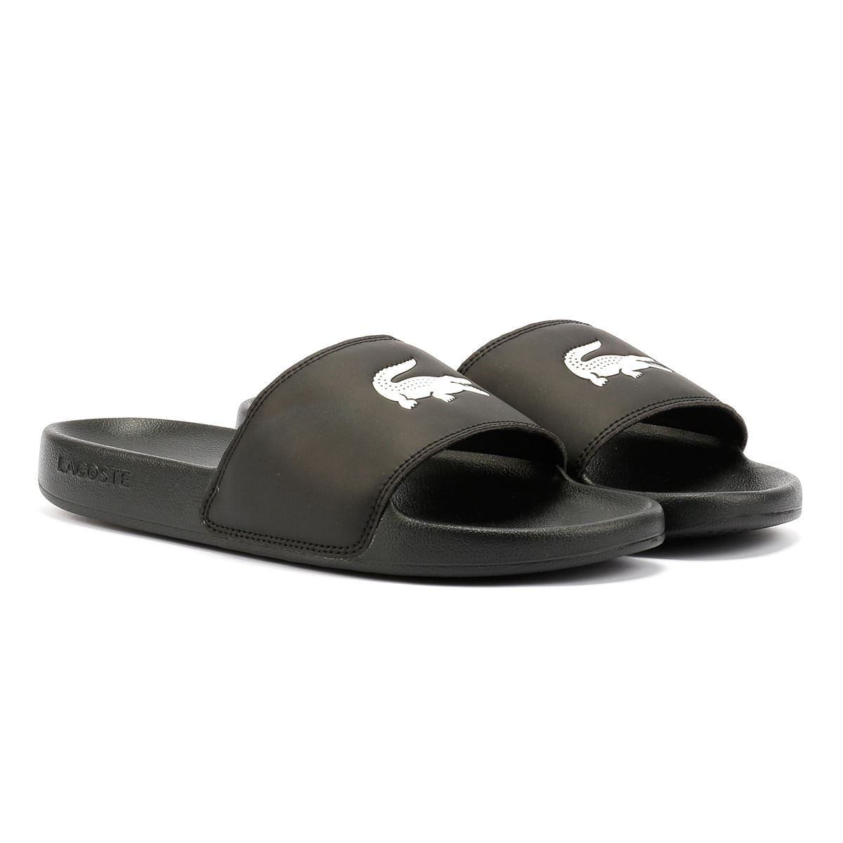 Lacoste Serve Slide 0.0 Ciabatte Da Uomo Nere