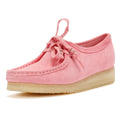 Clarks Originals Wallabee Scarpe Rosa In Camoscio Da Donna