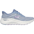 Skechers Arch Fit 2.0 Scarpe Da Ginnastica Blu/Viola Da Donna In Tessuto