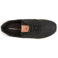 Hush Puppies Seventy8 Runner Sneakers Nere Da Donna In Camoscio
