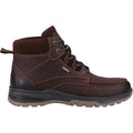 Hush Puppies Palmer Stivali Da Uomo In Pelle Marrone.
