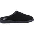 Hush Puppies Ashton Pantofole Nere In Camoscio Da Uomo